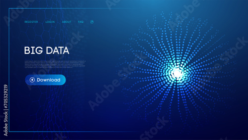 Blockchain transfer satellite future communications vector background. Technology Cloud World. Globe network fintech concept.