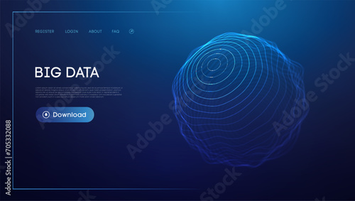 Blockchain transfer satellite future communications vector background. Technology Cloud World. Globe network fintech concept.