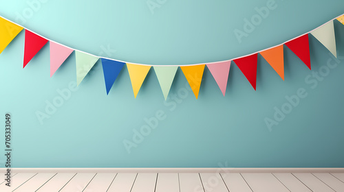 Holiday party background, New Year, birthday, celebration, Christmas background with blank copy space