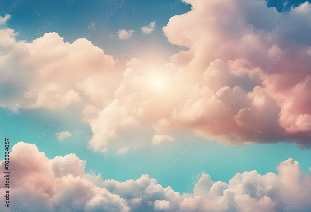 Sky and clouds abstract watercolor background stock illustrationSky Backgrounds Cloud Sky Watercolor Painting