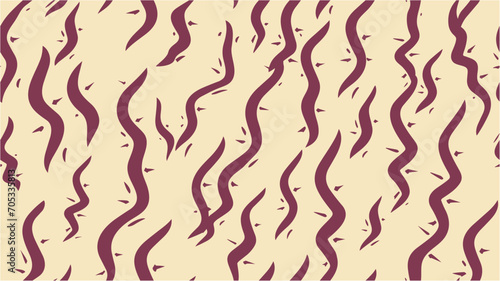 Seamless striped tiger pattern, vector illustration. Abstract zebra and tiger texture. Vector illustration of organic repeated design. Stripe texture. Vector format.