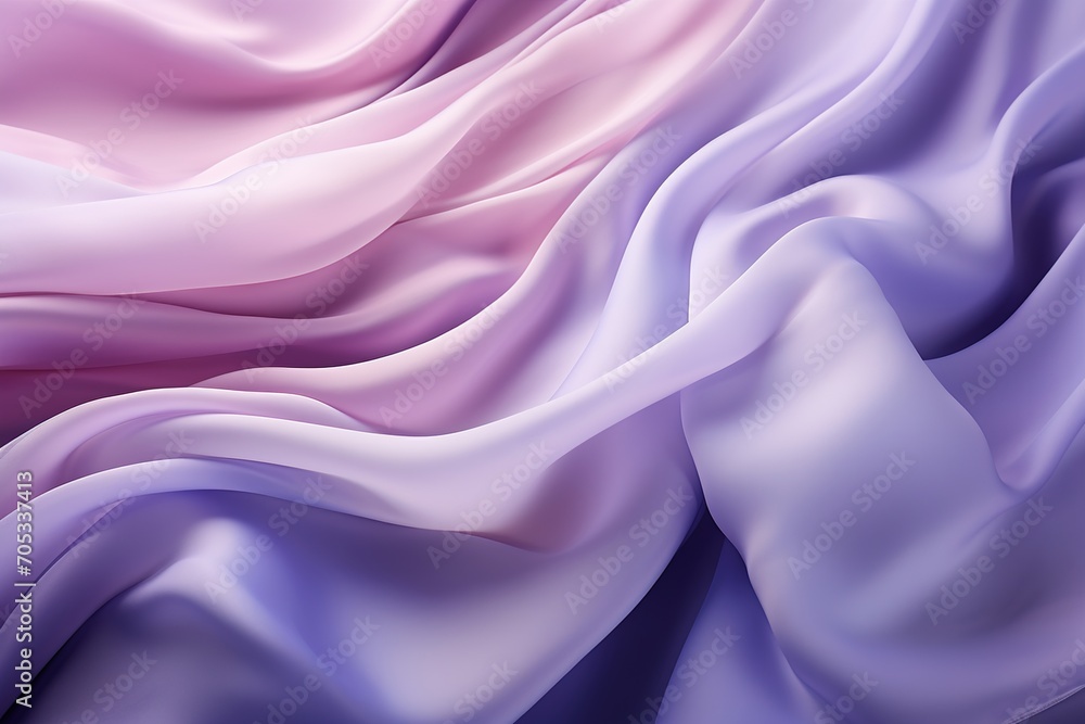 Fototapeta premium Gradient pink and purple silk fabric