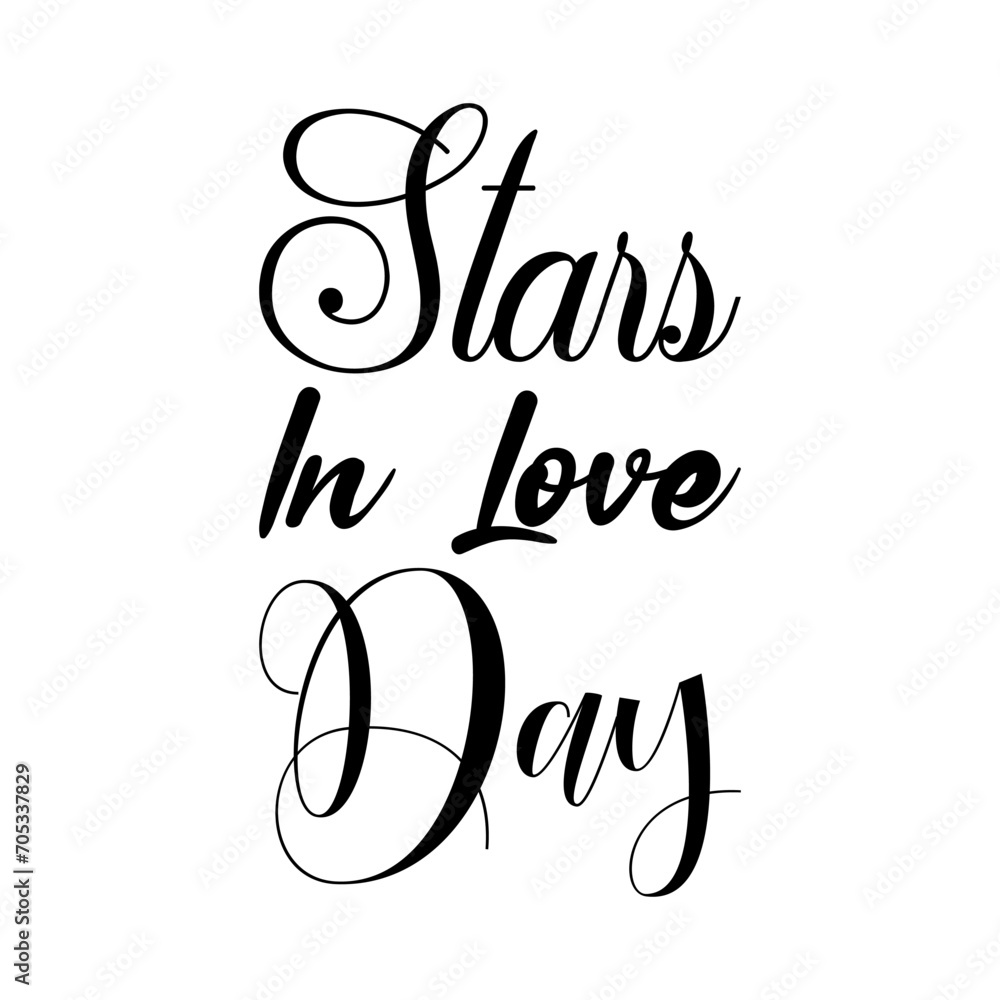 stars in love day black letters quote stars in love day black letters quote