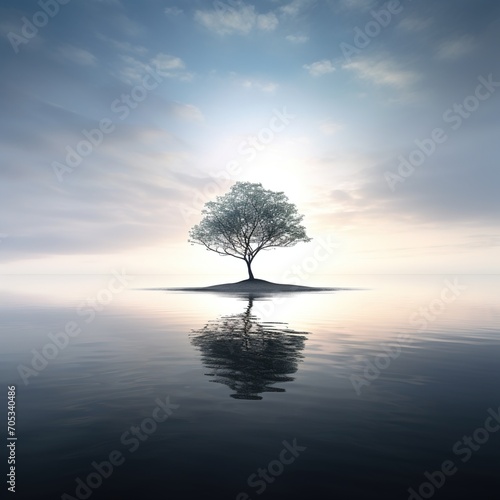 Tree of Life in the Middle of the Ocean