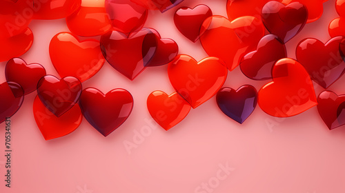 Valentine's Day, hearts, Valentine's Day background, wedding background, blank copy space