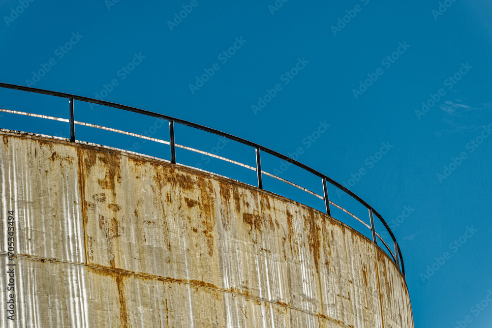 Fotografie Storage Town in Bridgetown Harbor