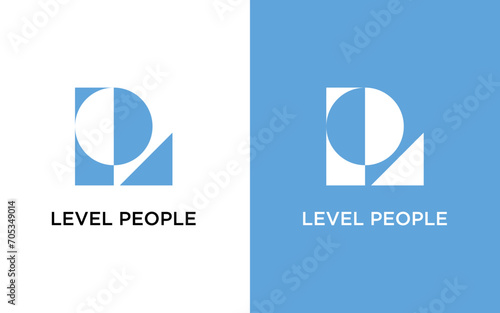 PL Letter Logo Design Template Vector