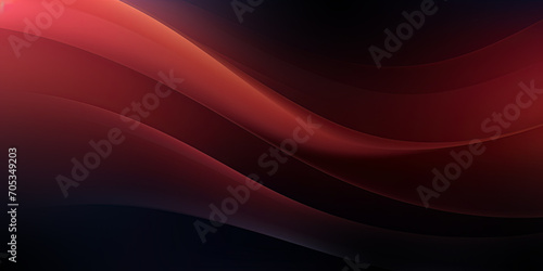 Ultra smooth red and black gradient, abstract background