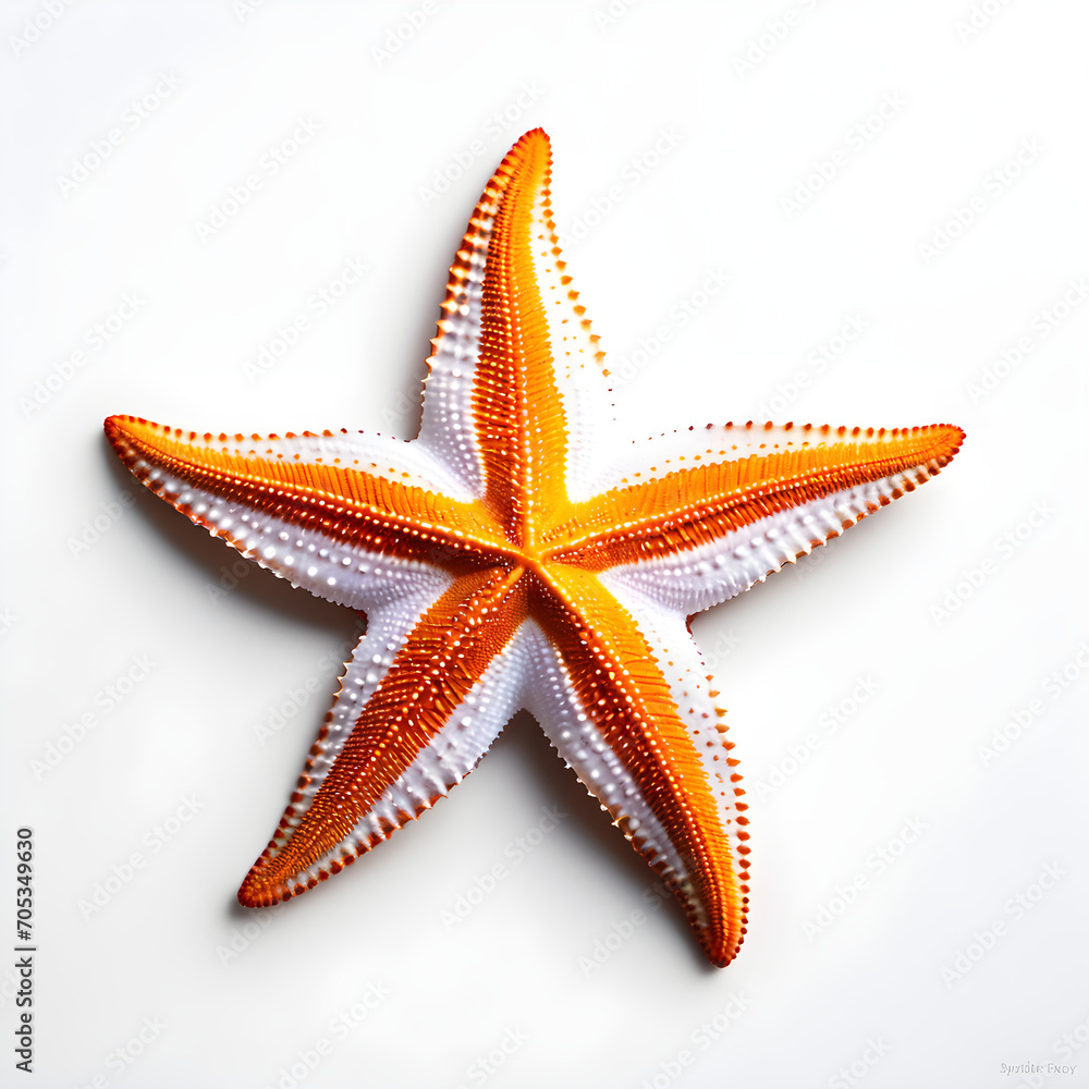 starfish isolated on white background starfish isolated on white background