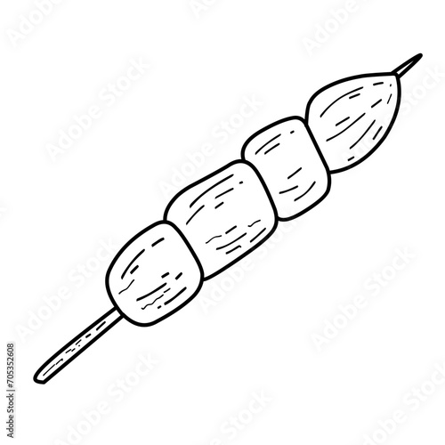 Indonesian food sate