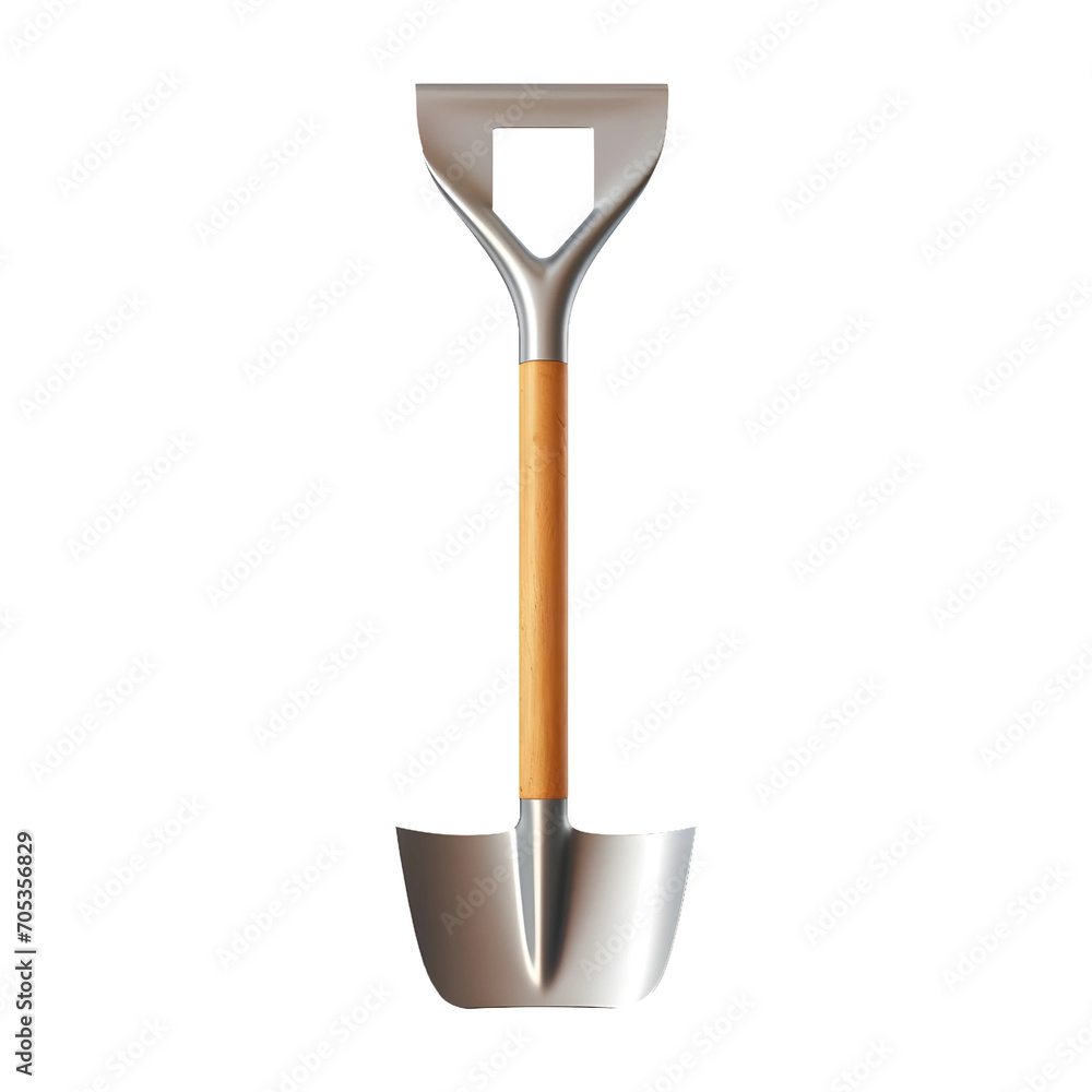 SHOVEL isolated on white and transparent background SHOVEL isolated on white and transparent background
