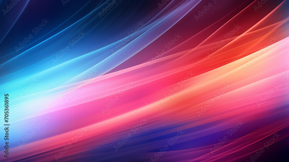 Fototapeta premium Vibrant Abstract Color Flow Background