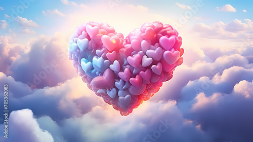 Valentine's Day, hearts, Valentine's Day background, wedding background, blank copy space