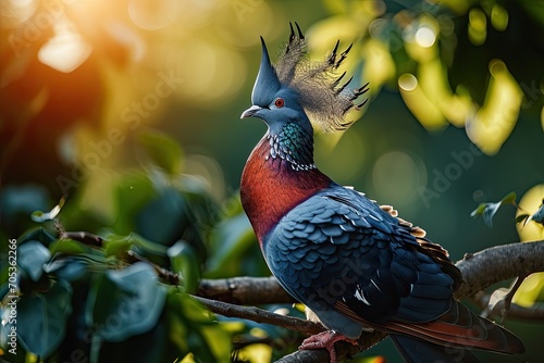 Crowned Pigeon,  photo