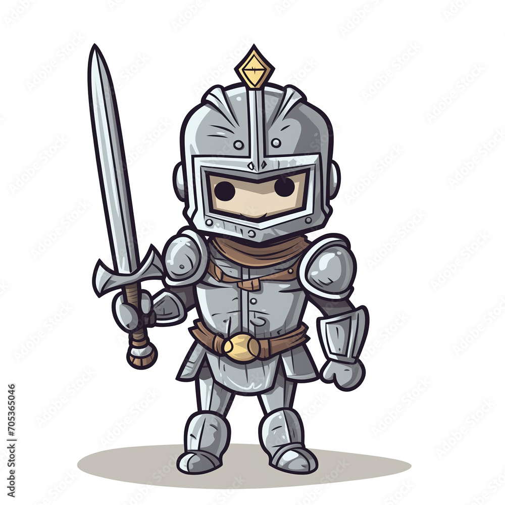 knight man, game character cartoon knight man, game character cartoon