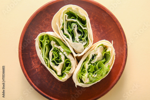 Three freshly prepared heal...