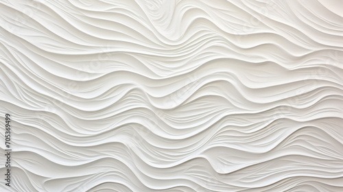 white background with texture wave - Generative AI