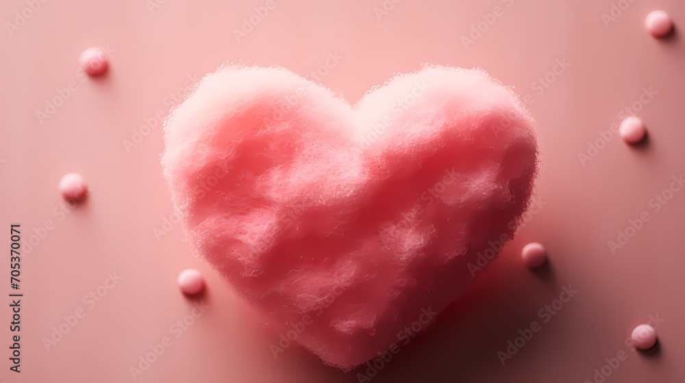 Obraz premium Valentine's Day, hearts, Valentine's Day background, wedding background, blank copy space