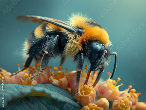 Bee on a flower