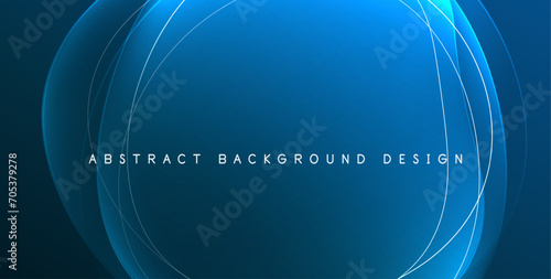 Colorful transparent flowing fluid shapes with glow effect geometric background. Wavy lines round forms. Vector illustration For Wallpaper, Banner, Background, Card, Book Illustration, landing page