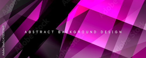 Breaking Glass Background, Kaleidoscope effect. Transparent Straight Lines. Dynamic Light Rays effect. Vector Illustration For Wallpaper, Banner, Background, Card, Book Illustration, landing page