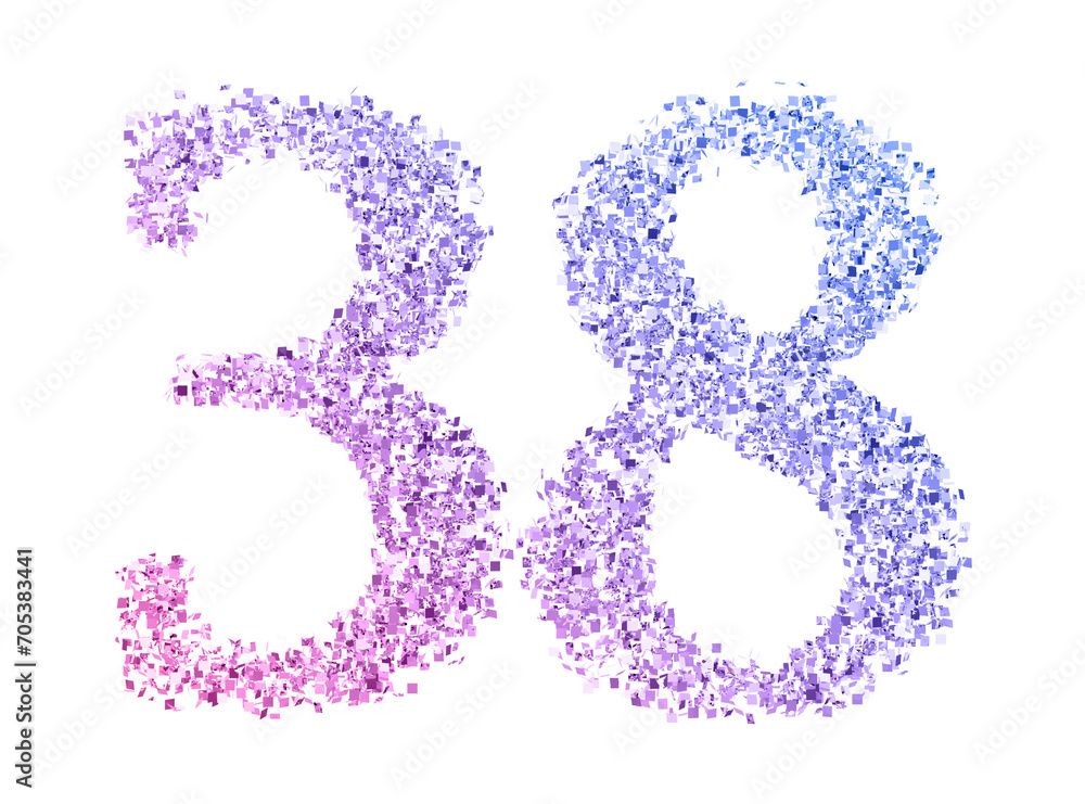 Gradient glitter number38 Gradient glitter number38