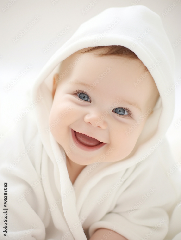 Radiant Joy: Bright and Sunny Close-Up Portrait of a Cheerful, Smiling Toddler Boy in Light Tones, Exuding Happiness and Positivity. Capturing the Innocence and Pure Delight of Childhood in Vibrant Ph Radiant Joy: Bright and Sunny Close-Up Portrait of a Cheerful, Smiling Toddler Boy in Light Tones, Exuding Happiness and Positivity. Capturing the Innocence and Pure Delight of Childhood in Vibrant Ph