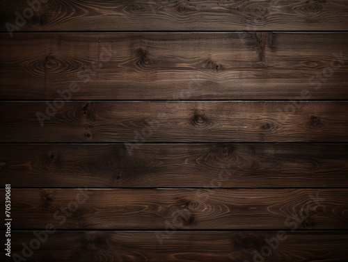Mystical Elegance  Dark Wood Background featuring an Adored Tree with Straight Planks Forming a Shield. A Captivating Depiction of Nature s Resilience  Perfect for Design Projects  Websites  and Creat