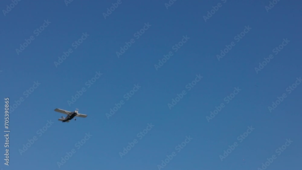 A Plane Taking Off From the Milford Sound, New Zealand A Plane Taking Off From the Milford Sound, New Zealand