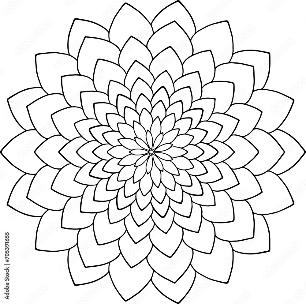 Mandala Circle Ornament Element Mandala Circle Ornament Element