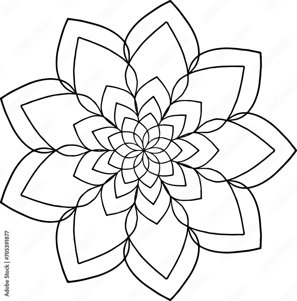 Mandala Circle Ornament Element Mandala Circle Ornament Element