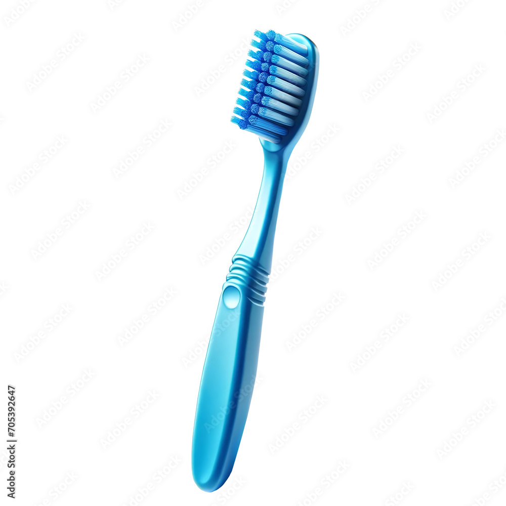 Blue toothbrush on a transparent background. png file Blue toothbrush on a transparent background. png file