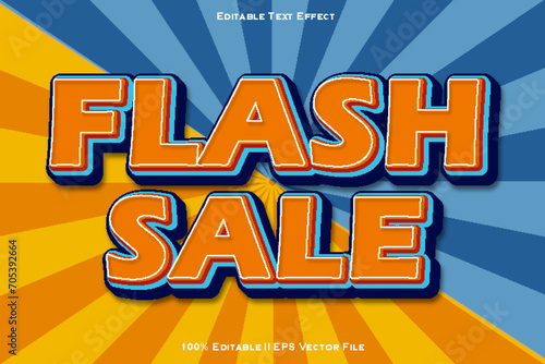 Flash Sale Editable Text Effect 3d Emboss Style
