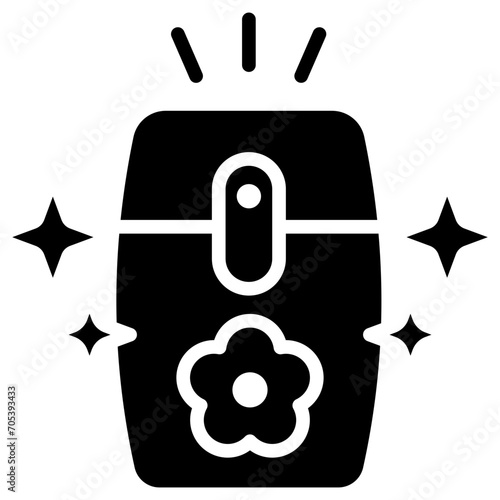 Air Freshener glyph icon, relate to housekeeping. use for UI or UX kit, web and app development.