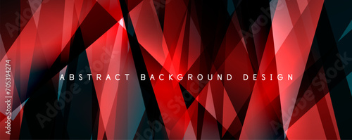 Breaking Glass Background, Kaleidoscope effect. Transparent Straight Lines. Dynamic Light Rays effect. Vector Illustration For Wallpaper, Banner, Background, Card, Book Illustration, landing page