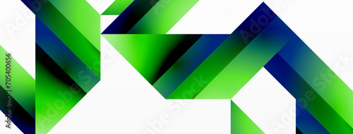 Minimalist elegance - lines, squares, triangles converge on white. Geometry essence showcased in serene harmony. Harmonizing essential shapes on a pristine backdrop