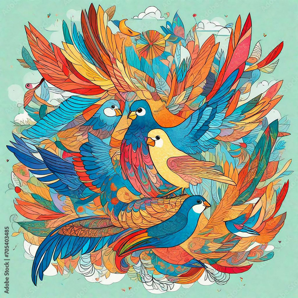 bird on a branch bird on a branch