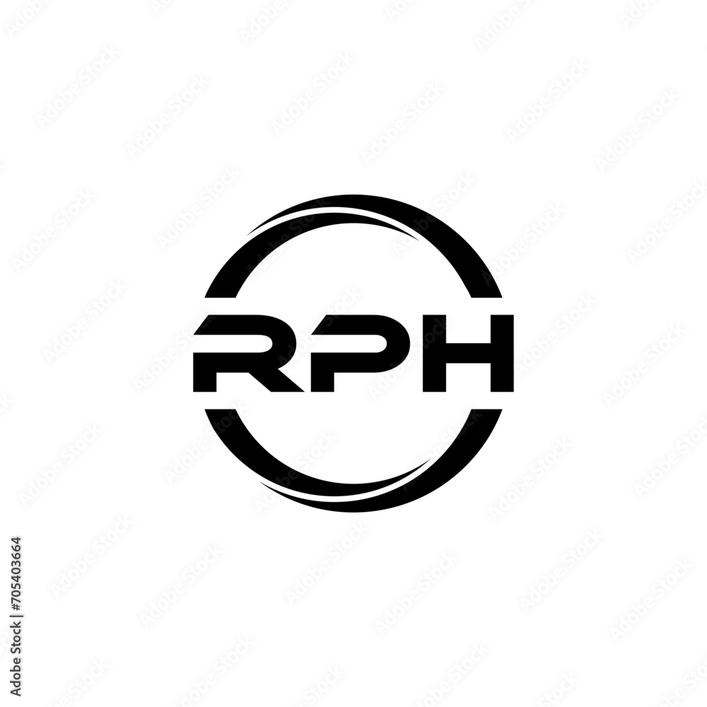 RPH letter logo design with white background in illustrator, cube logo, vector logo, modern alphabet font overlap style. calligraphy designs for logo, Poster, Invitation, etc. RPH letter logo design with white background in illustrator, cube logo, vector logo, modern alphabet font overlap style. calligraphy designs for logo, Poster, Invitation, etc.