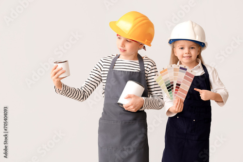 Cute little decorators with...