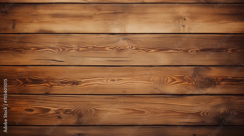 Fototapeta premium Top view wooden table background with space texture surface