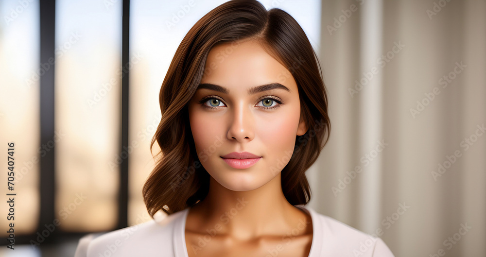 Beautiful girl, closeup face. Beautiful brunette woman, portrait close up. Face of sensual woman with blue eyes. Beauty face. Fashion and Beauty. Model girl with curly hairstyle. Woman face close up. Beautiful girl, closeup face. Beautiful brunette woman, portrait close up. Face of sensual woman with blue eyes. Beauty face. Fashion and Beauty. Model girl with curly hairstyle. Woman face close up.