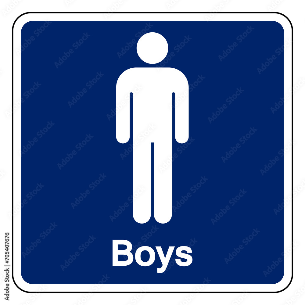 Boys Symbol Sign,Vector Illustration, Isolated On White Background Label. EPS10 Boys Symbol Sign,Vector Illustration, Isolated On White Background Label. EPS10