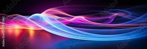 motion gradient Neon lights speed glow background