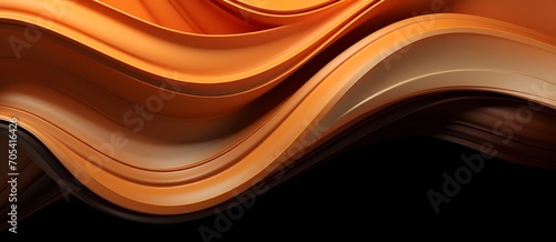 black orange wave background