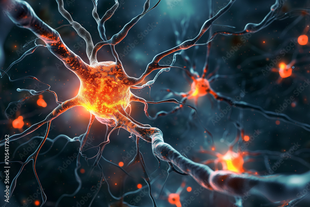 Brain Cell Neuroscience Illustration Brain Cell Neuroscience Illustration