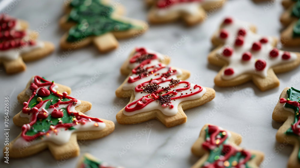 Christmas tree cookies Christmas tree cookies