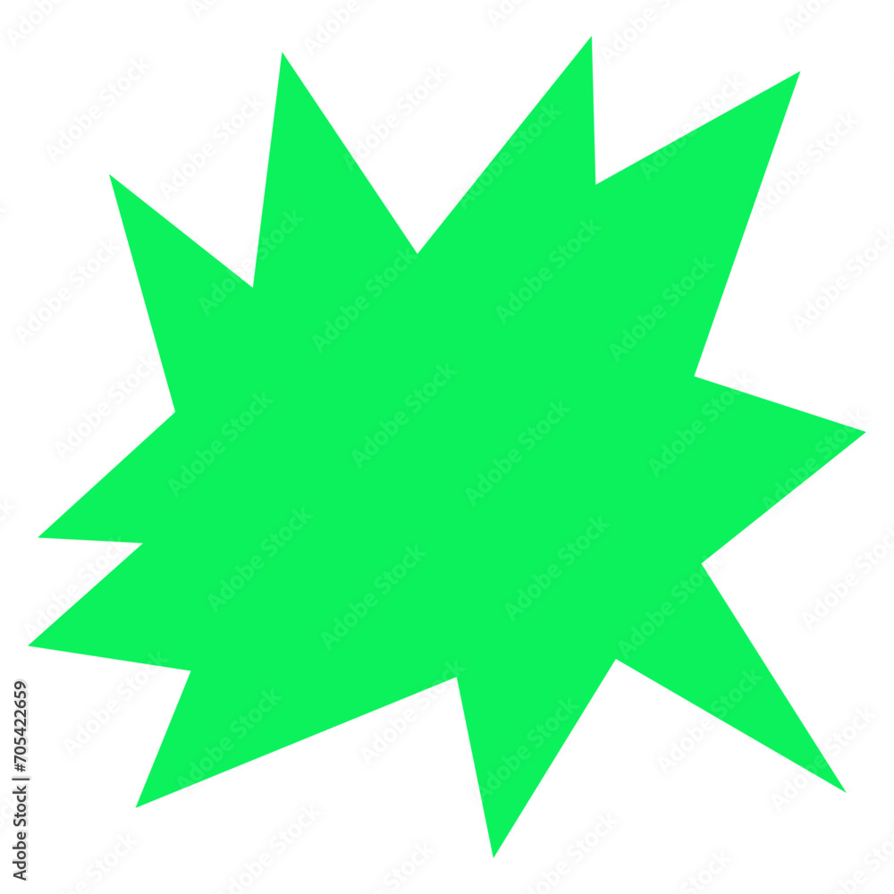 An abstract transparent blank star burst design element. An abstract transparent blank star burst design element.