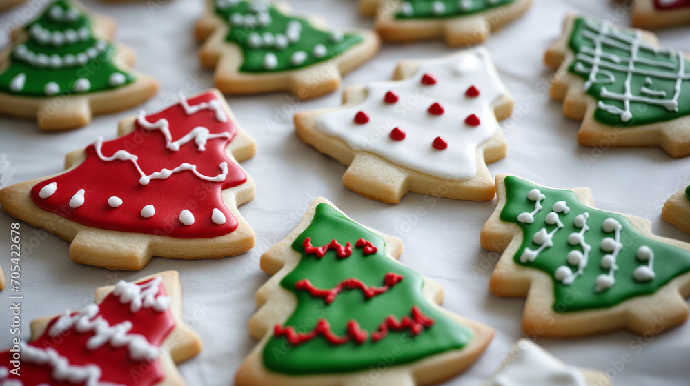 Christmas tree cookies Christmas tree cookies