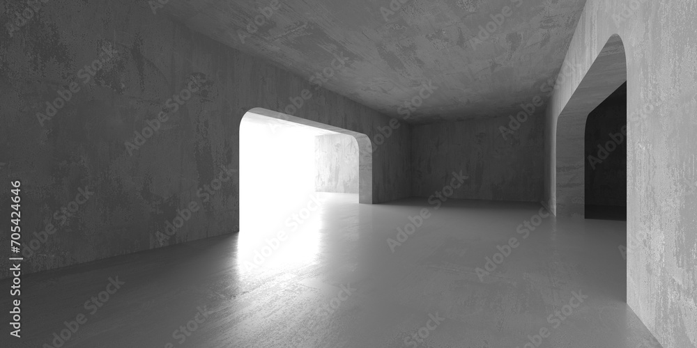 Abstract architecture interior background. Modern concrete room Abstract architecture interior background. Modern concrete room