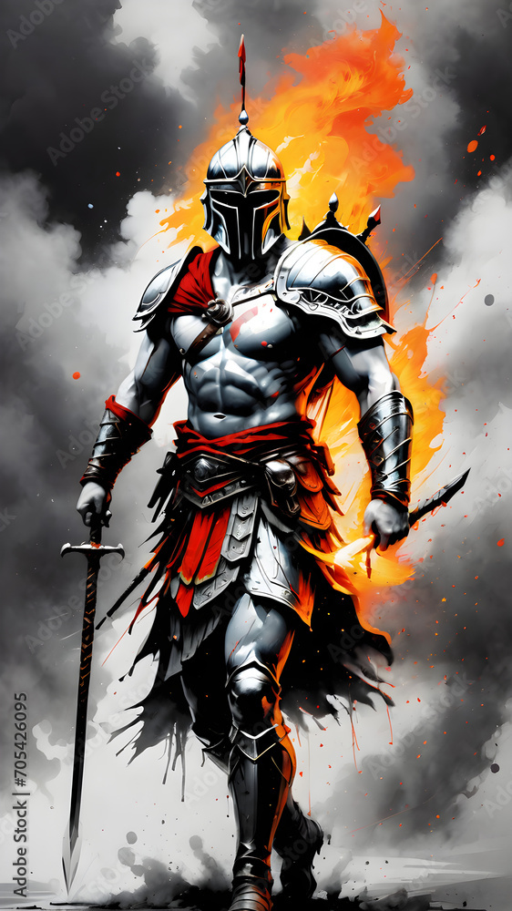 Fototapeta premium Ares God of War greek Mythology